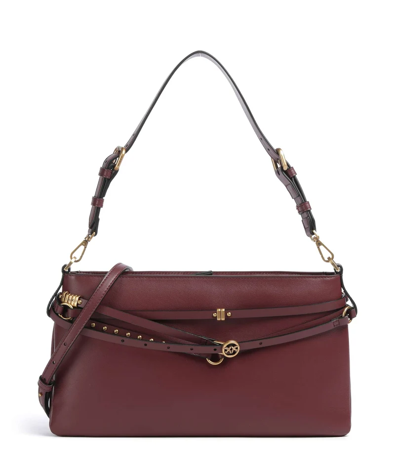 Pinko Belt Classic Sac porté épaule ribes intenso/antique gold