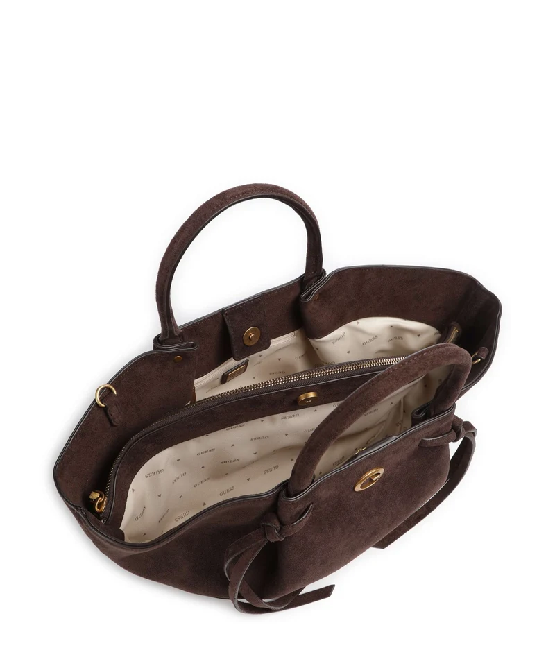 Guess Allegra Girlfriend Sac à main espresso
