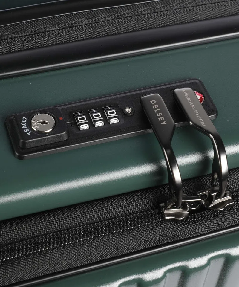 Delsey Paris Securitime Valise 4 roues deep green