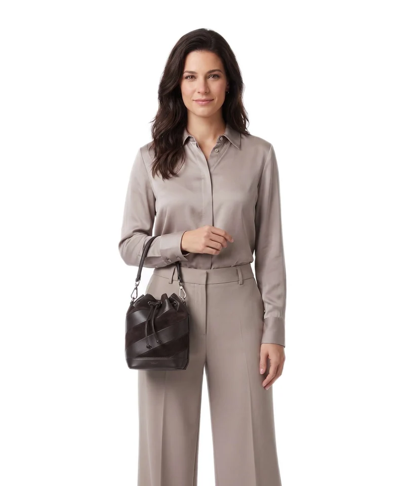 Kazar Brak Sac seau dark brown