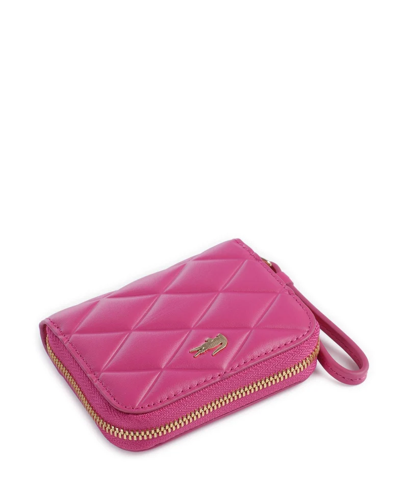 Lacoste Crocodelle Portefeuille rubine