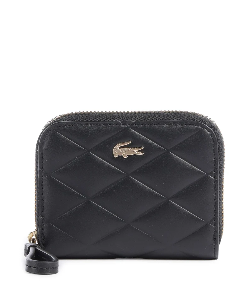 Lacoste Crocodelle Portefeuille noir