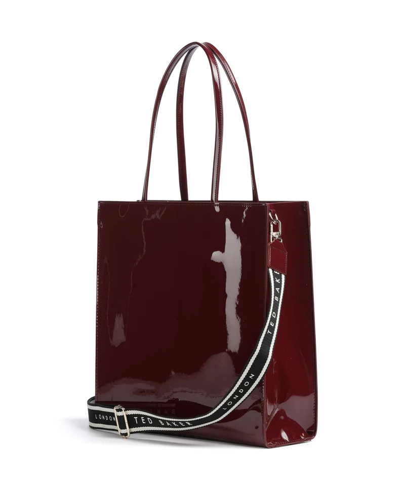 Ted Baker Iconny Cabas oxblood
