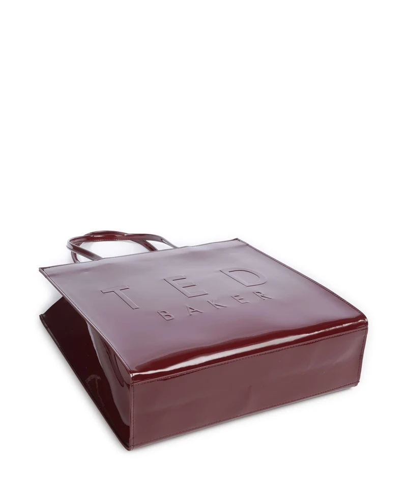 Ted Baker Iconny Cabas oxblood