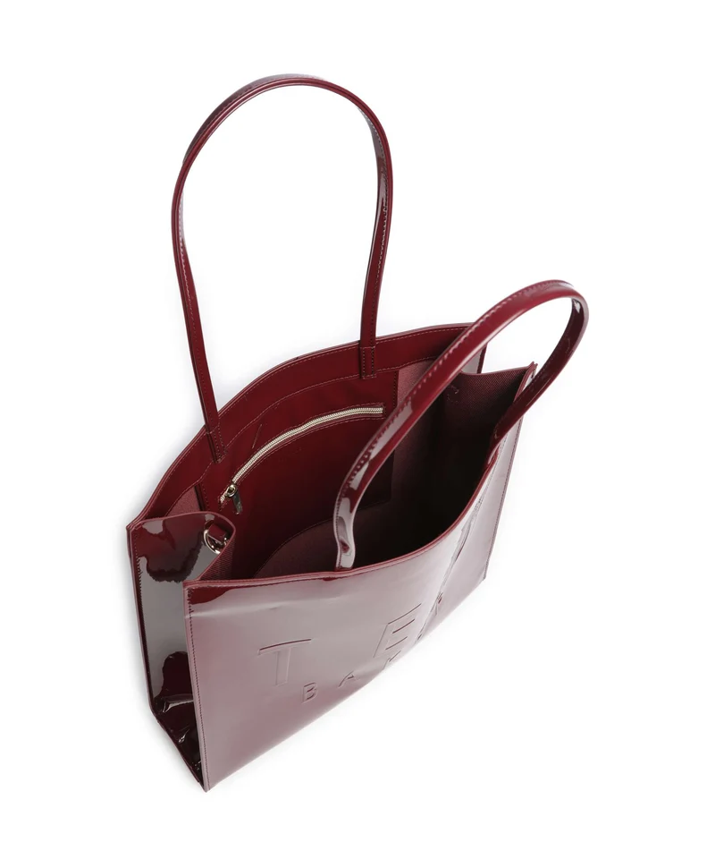 Ted Baker Iconny Cabas oxblood