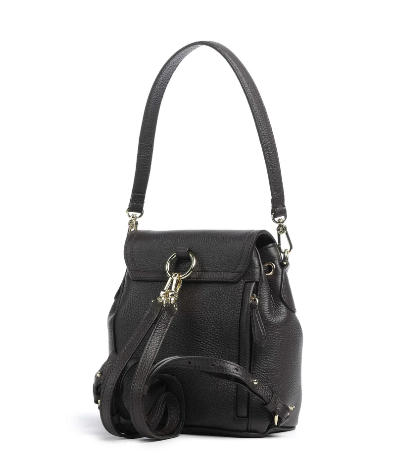 Abro Agave Daily Small Sac à main porté dos dark brown