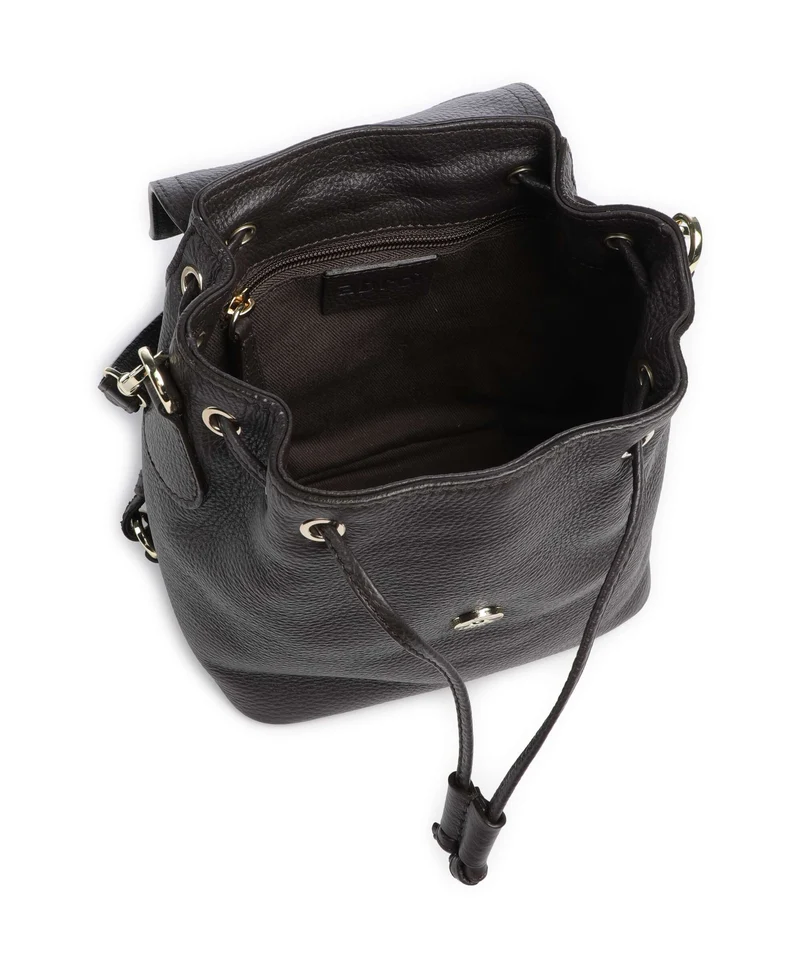 Abro Agave Daily Small Sac à main porté dos dark brown