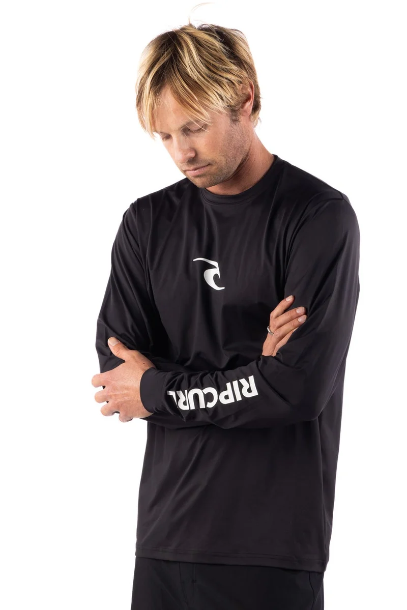 AZ Mens Long Sleeve Loose Fit Rash Vest