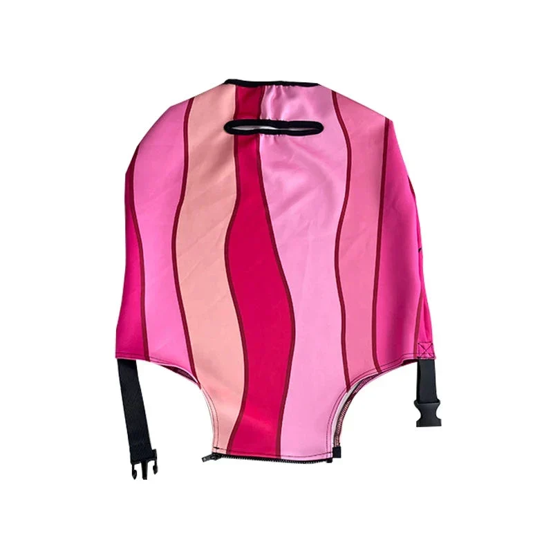 Housse de Valise Avion | Motif Rose Résistant