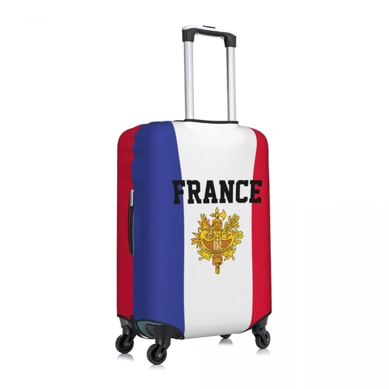 Housse de Protection Valise Drapeau France | Protège et Personnalise Vos Bagages
