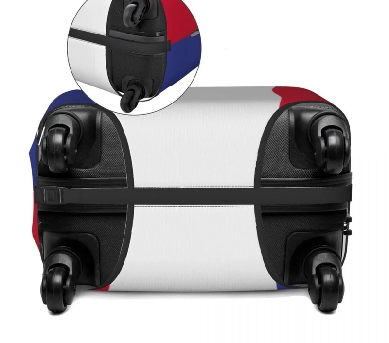 Housse de Protection Valise Drapeau France | Protège et Personnalise Vos Bagages