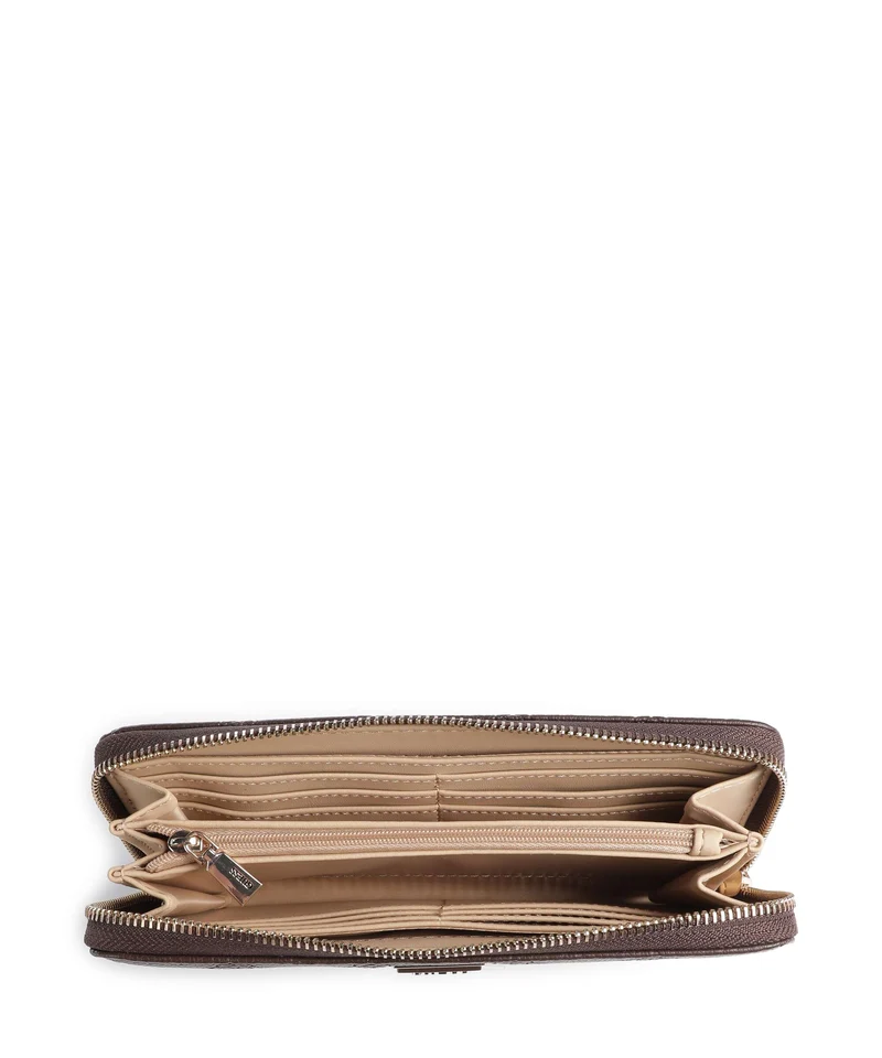 Guess Blake Large Portefeuille brown logo