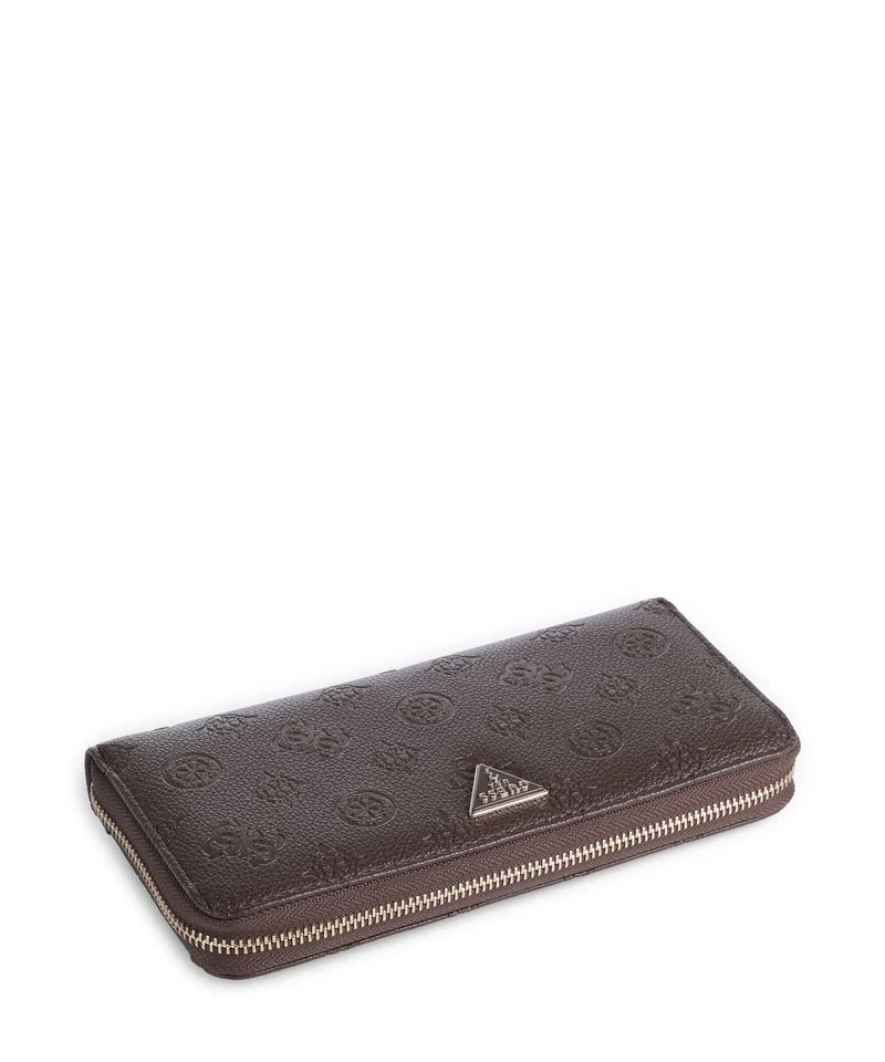 Guess Blake Large Portefeuille brown logo
