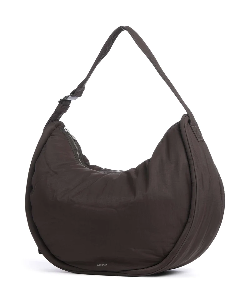 Sandqvist Curve L Sac fourre-tout dark brown