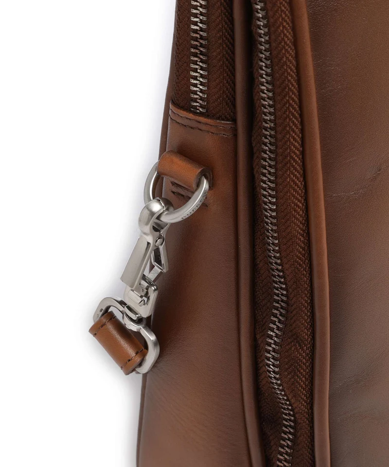 Burkely Ledger Cabas cognac