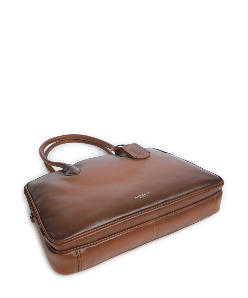 Burkely Ledger Cabas cognac