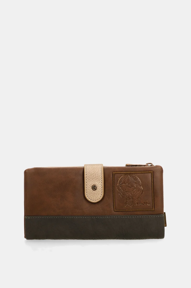 Grand portefeuille souple Camel
