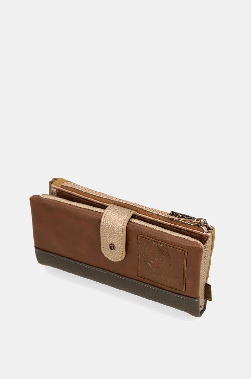 Grand portefeuille souple Camel