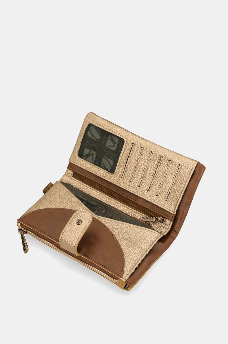 Grand portefeuille souple Camel