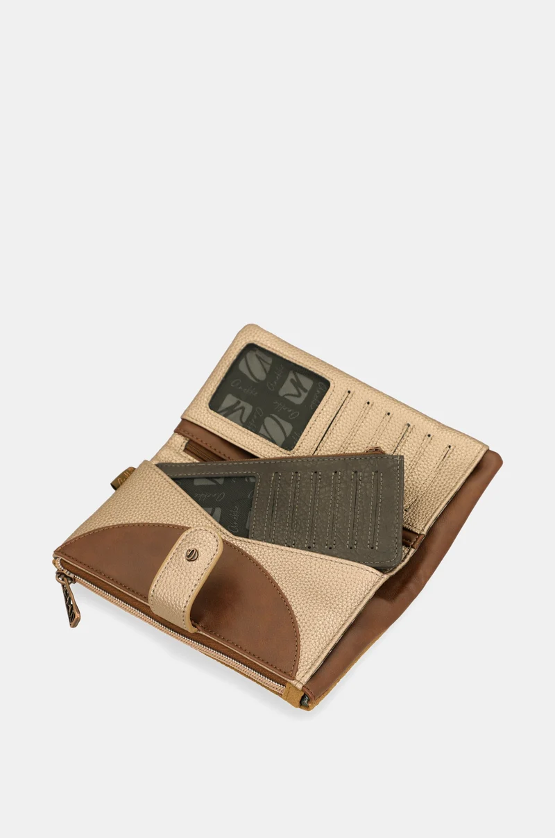 Grand portefeuille souple Camel