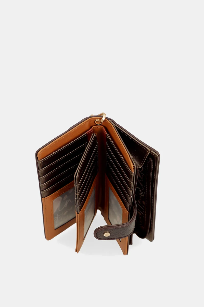 Portefeuille rigide RFID Tulip