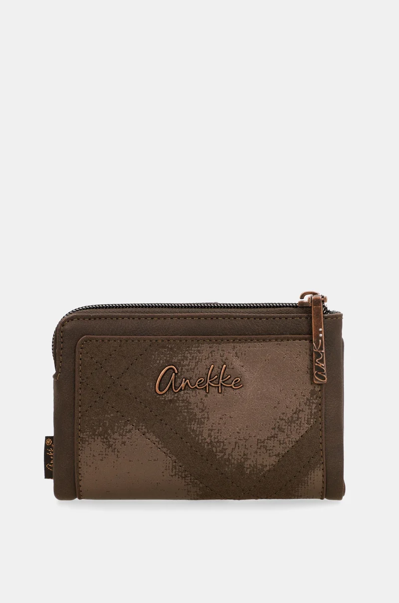 Portefeuille souple de taille moyenne Mocha