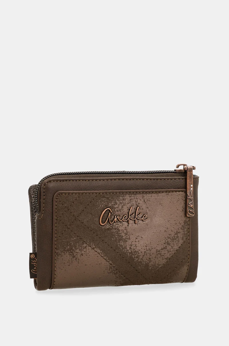 Portefeuille souple de taille moyenne Mocha