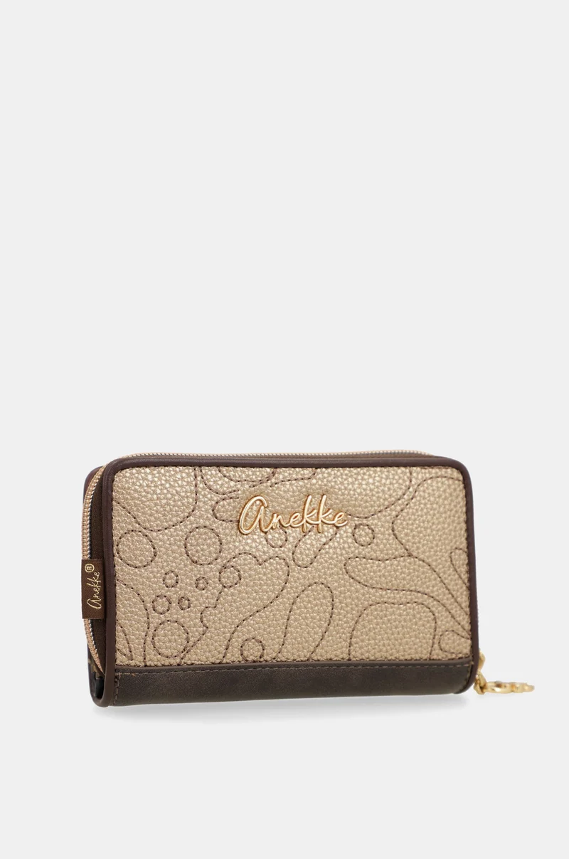 Portefeuille rigide de taille moyenne RFID Blossom
