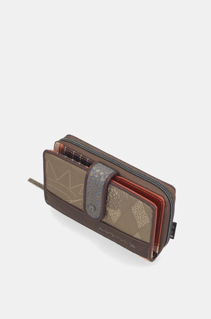 Portefeuille rigide de taille moyenne RFID Odyssey