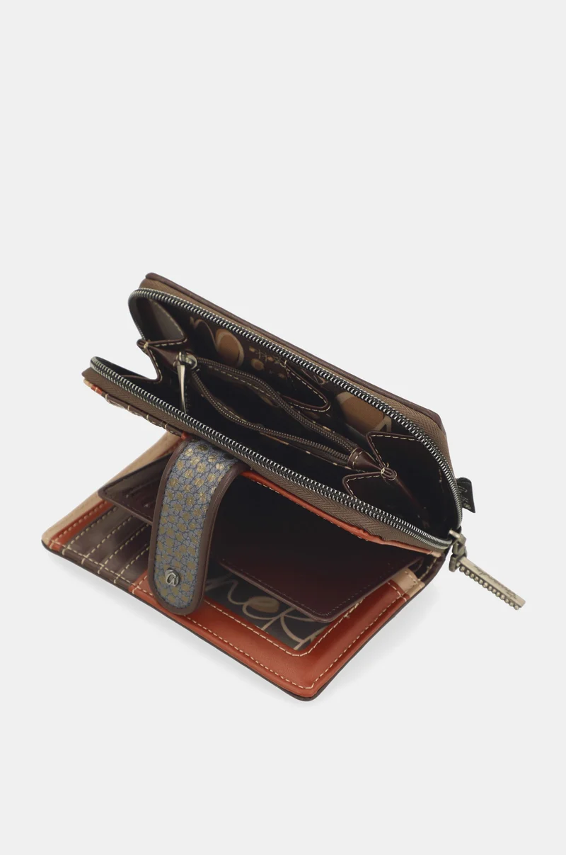 Portefeuille rigide de taille moyenne RFID Odyssey