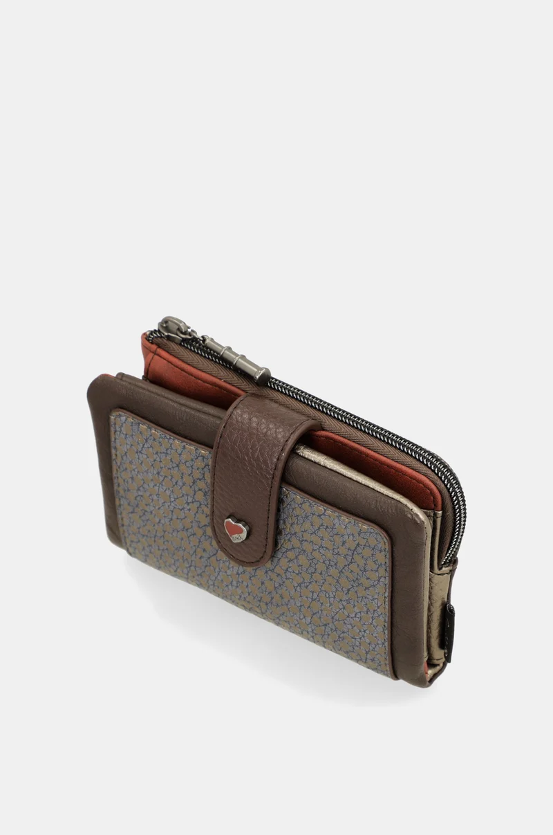 Portefeuille souple de taille moyenne RFID Odyssey