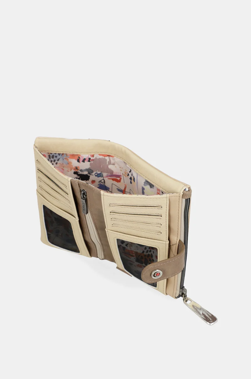 Énergie beige grand portefeuille