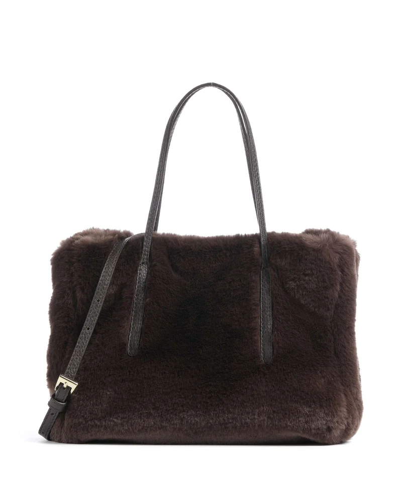 Abro Fur Noelle Sac à main dark brown