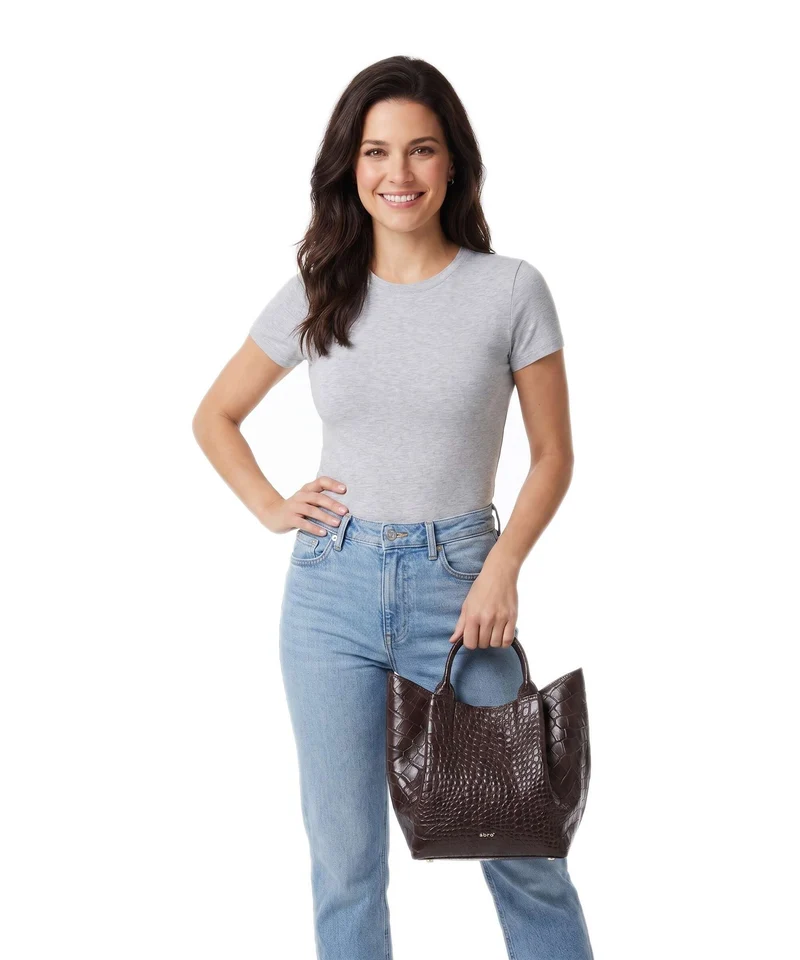 Abro Cocco Mondial Essential Small Sac à main dark brown