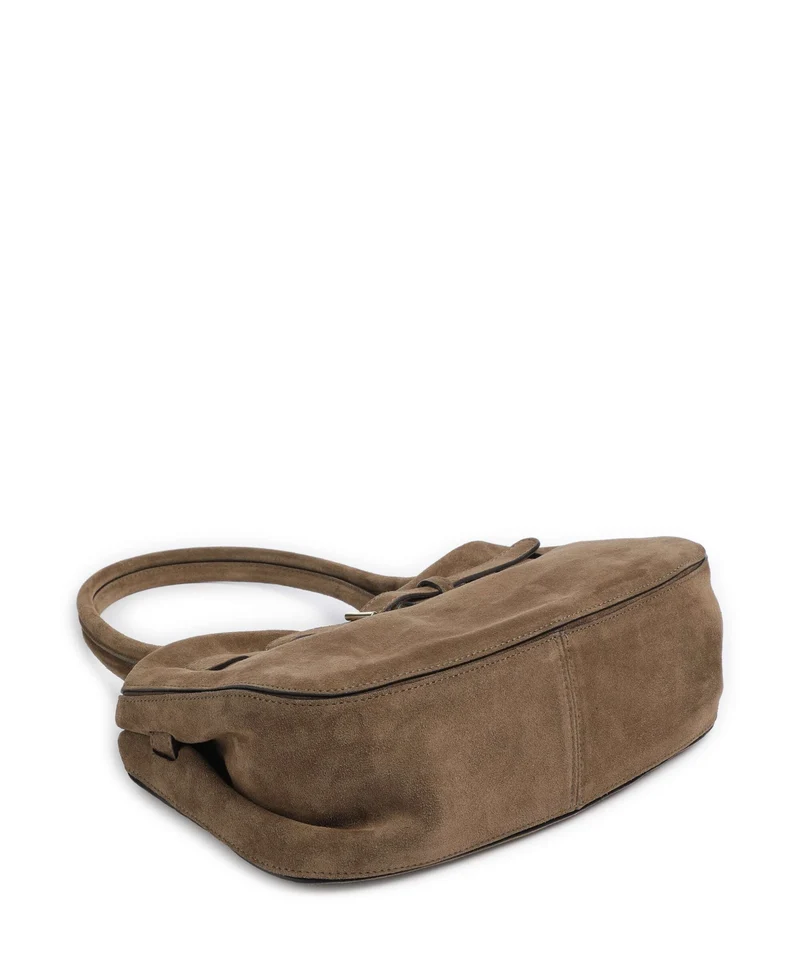 Abro Suede Jill Sac porté épaule khaki