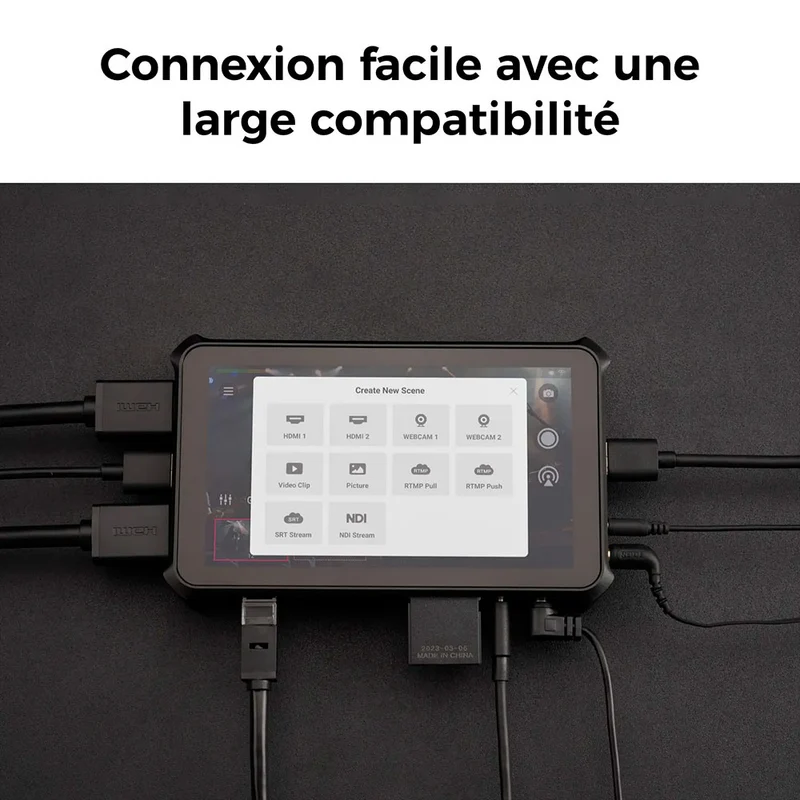 Studio de diffusion en direct Multi-Cam OBSBOT Talent