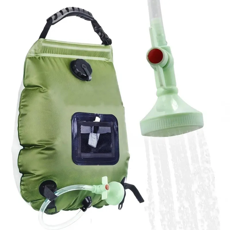 Douche Solaire Portable 20 l | Chauffage Rapide Écologique