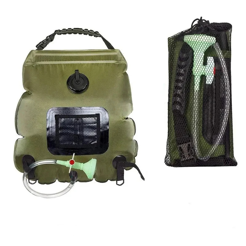 Douche Solaire Portable 20 l | Chauffage Rapide Écologique