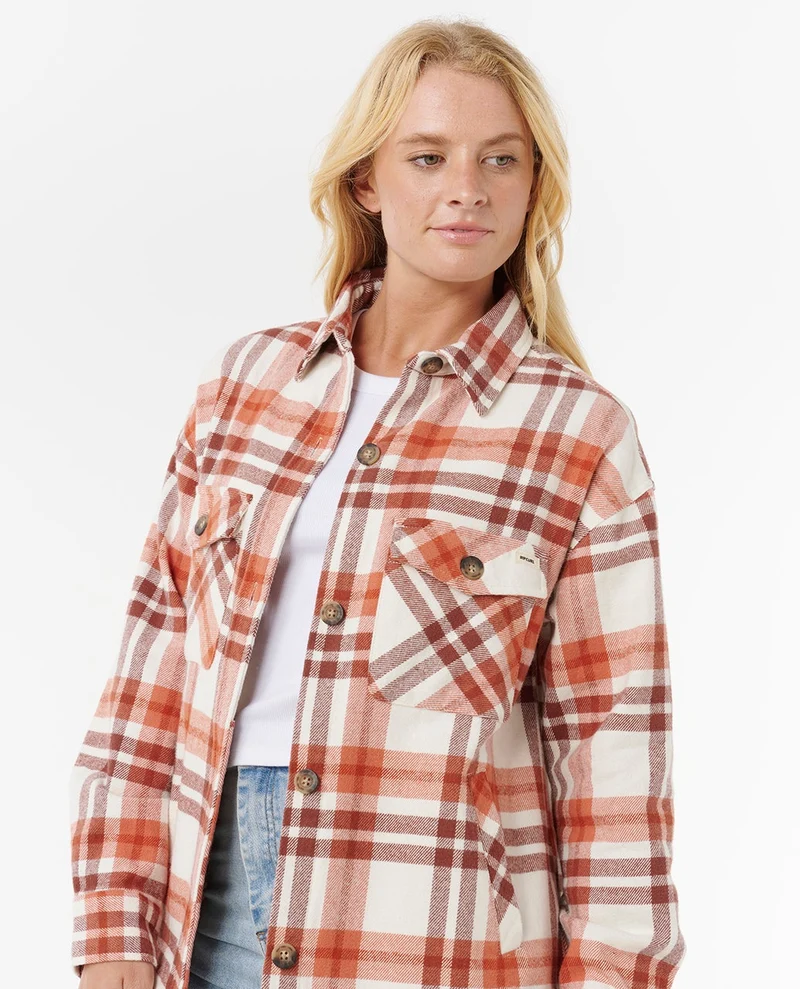 Oceanic Long Sleeve Flannel Shirt