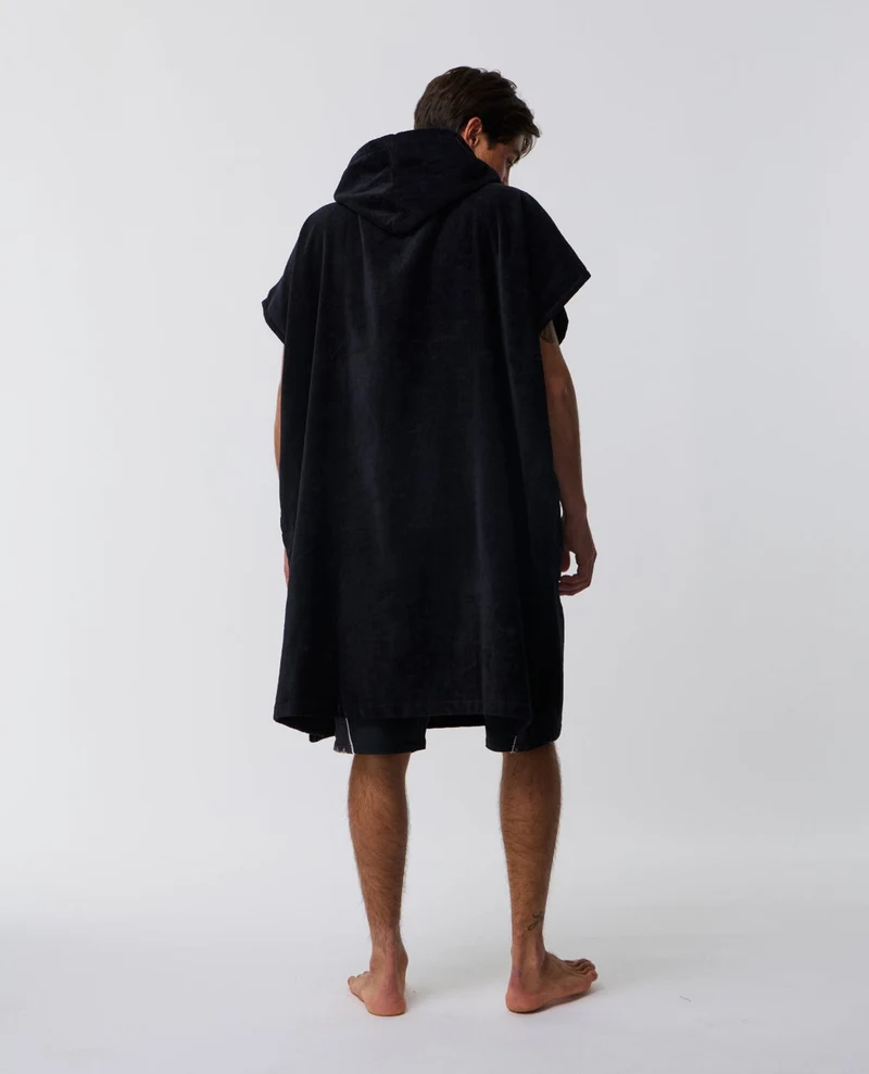 Logo Hooded Towel Poncho
