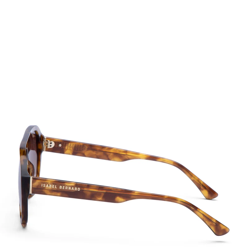 Isabel Bernard La Vilette Demi Brown Sunglasses IB380012-14-14