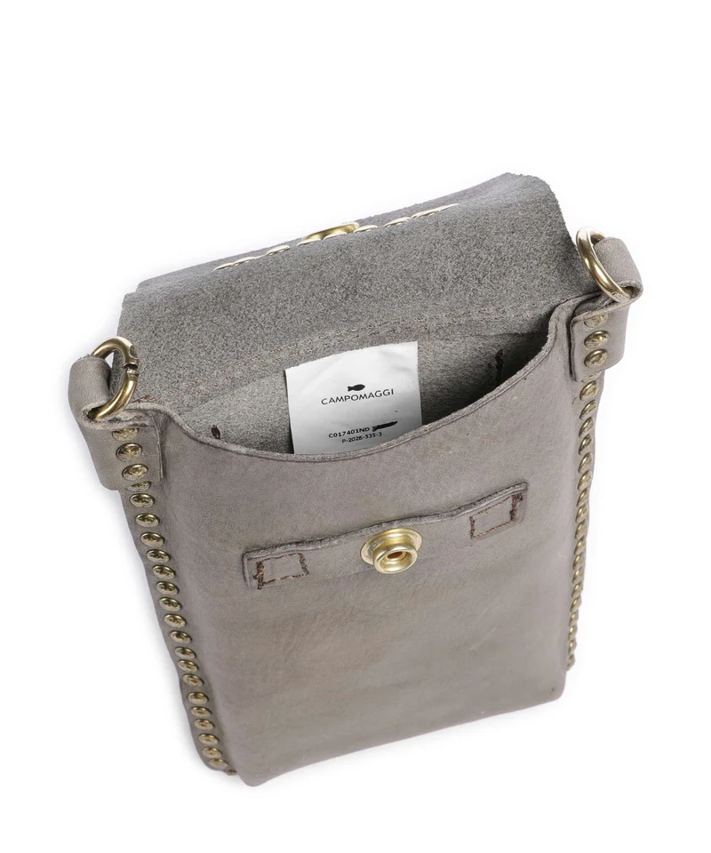 Campomaggi Pochette telephone cement