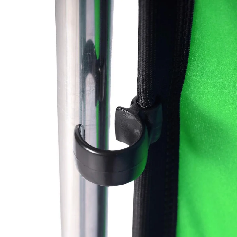Fond de Scène Chroma Key Vert avec Cadre en aluminium (4 x 2.9m)