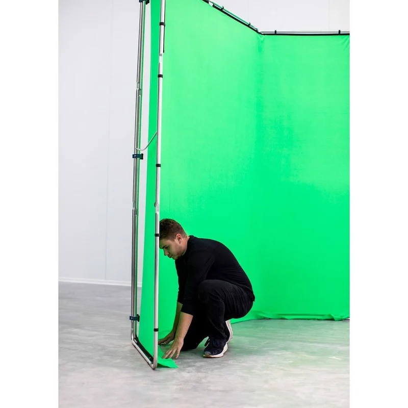 Toile de fond Chroma Key Vert (4 x 2,9 m)