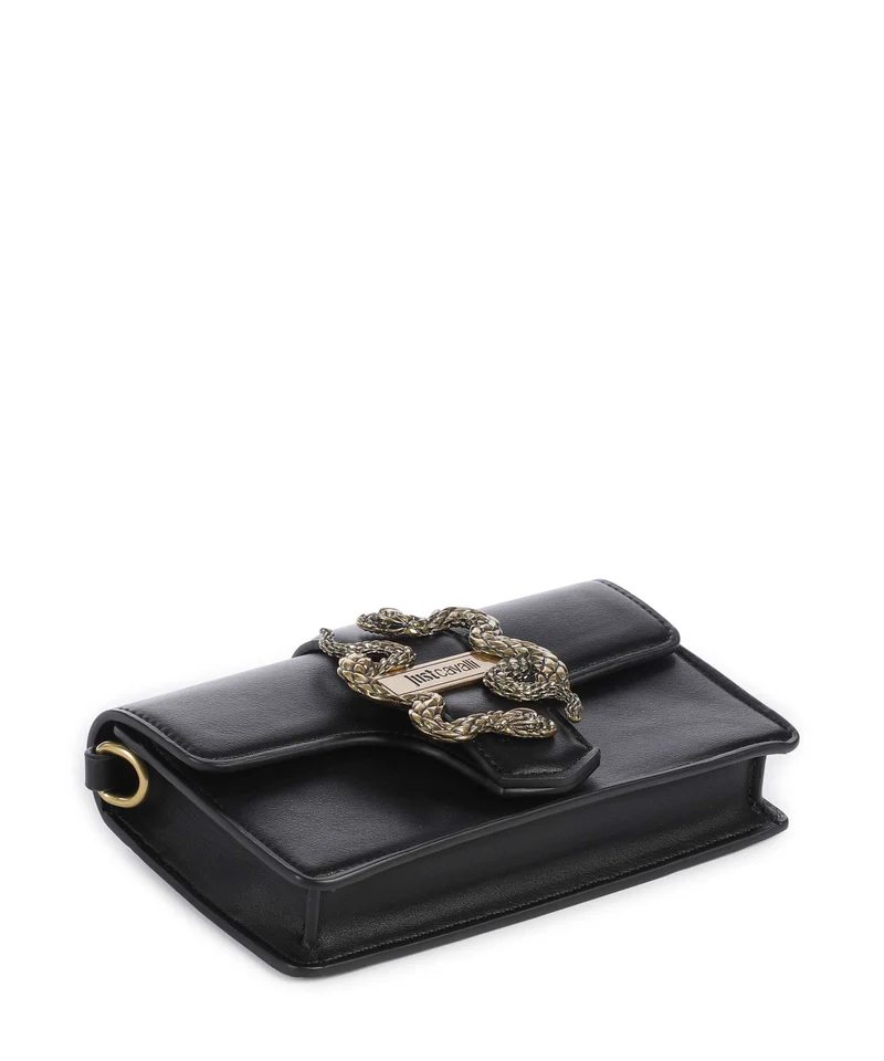 Just Cavalli Iconic Snakes Sac bandoulière black