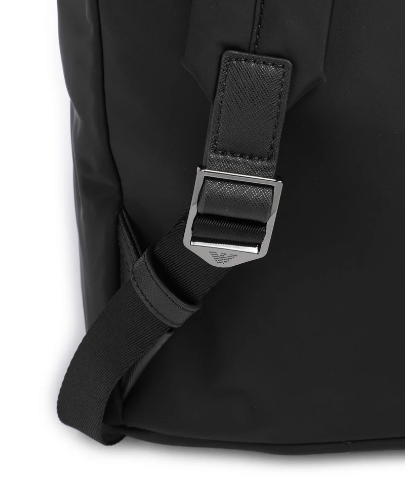 Emporio Armani Nylon Recycled Sac à dos black beauty