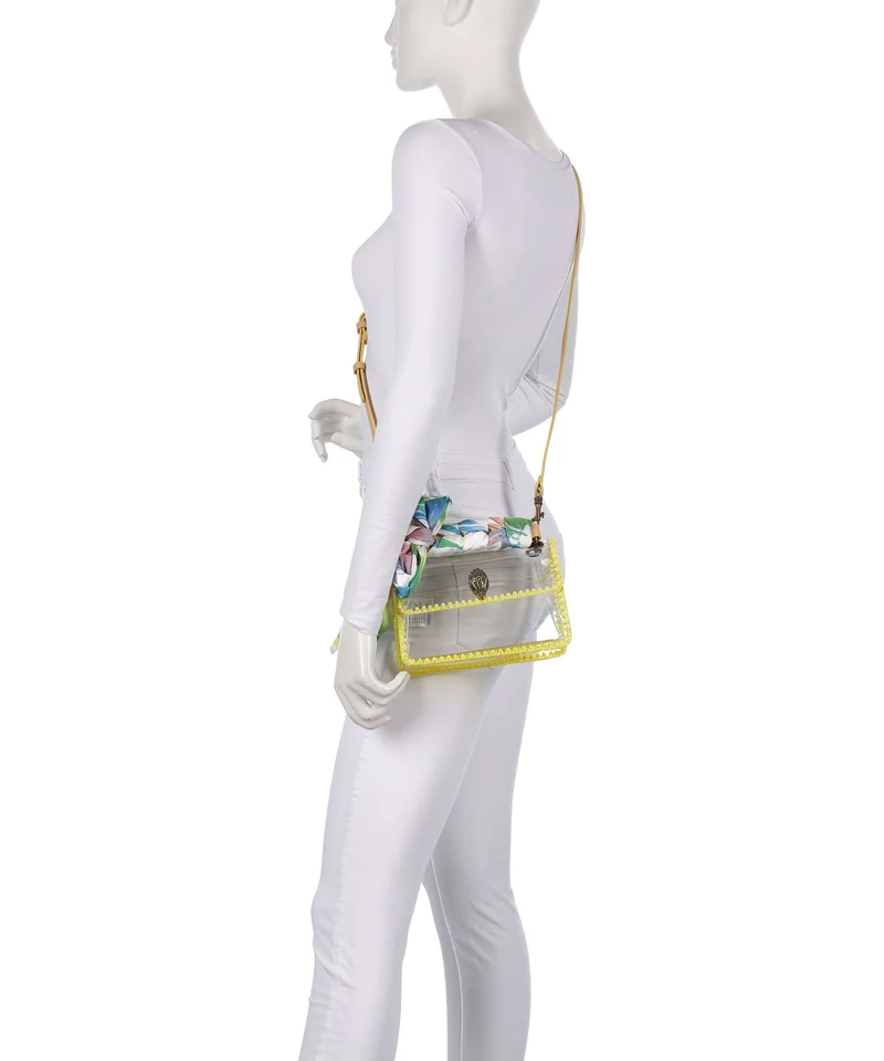 Kurt Geiger Kensington Vinyl Mini Sac bandoulière yellow