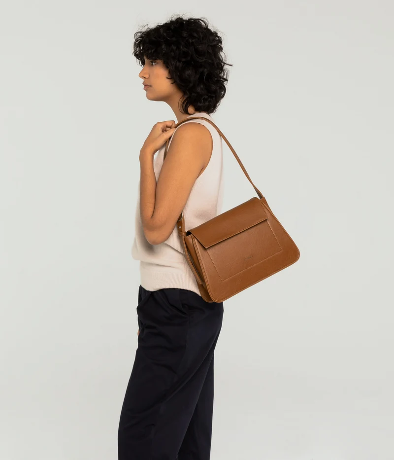LEIA Sac épaule végétalien - Vintage