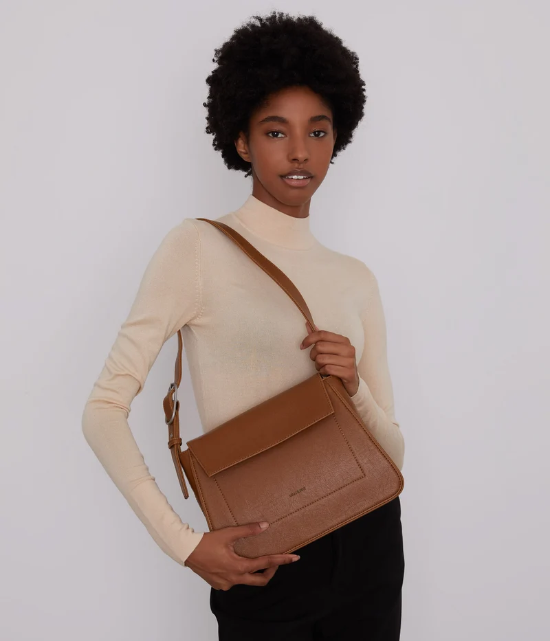 LEIA Sac épaule végétalien - Vintage