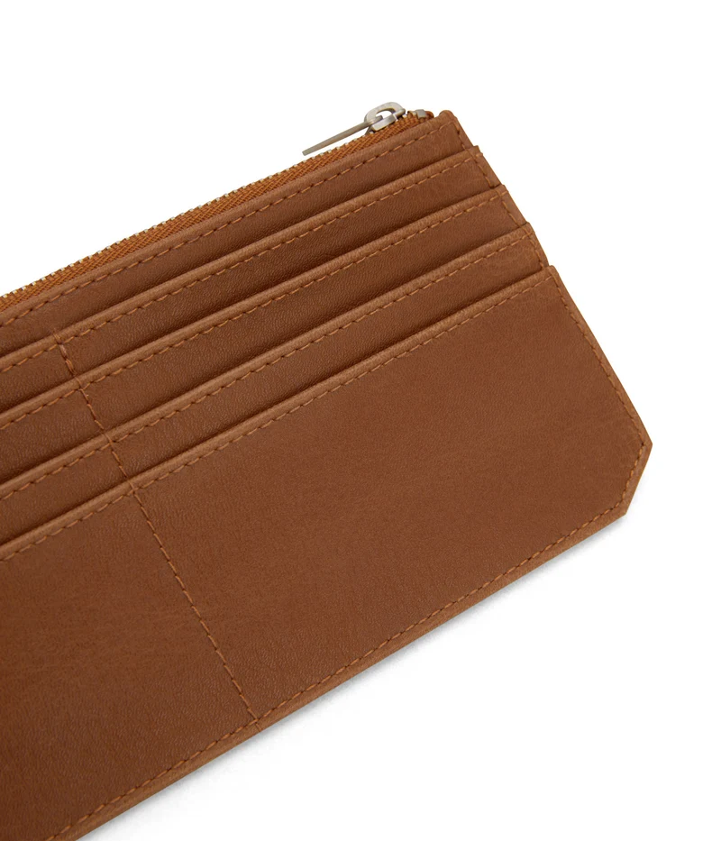 PERLA Portefeuille plate végétalienne - Vintage